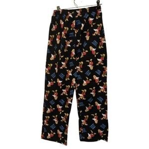 Disney 7 Dwarfs Grumpy Mind Your Business Size Small Lounge Pajama Pants